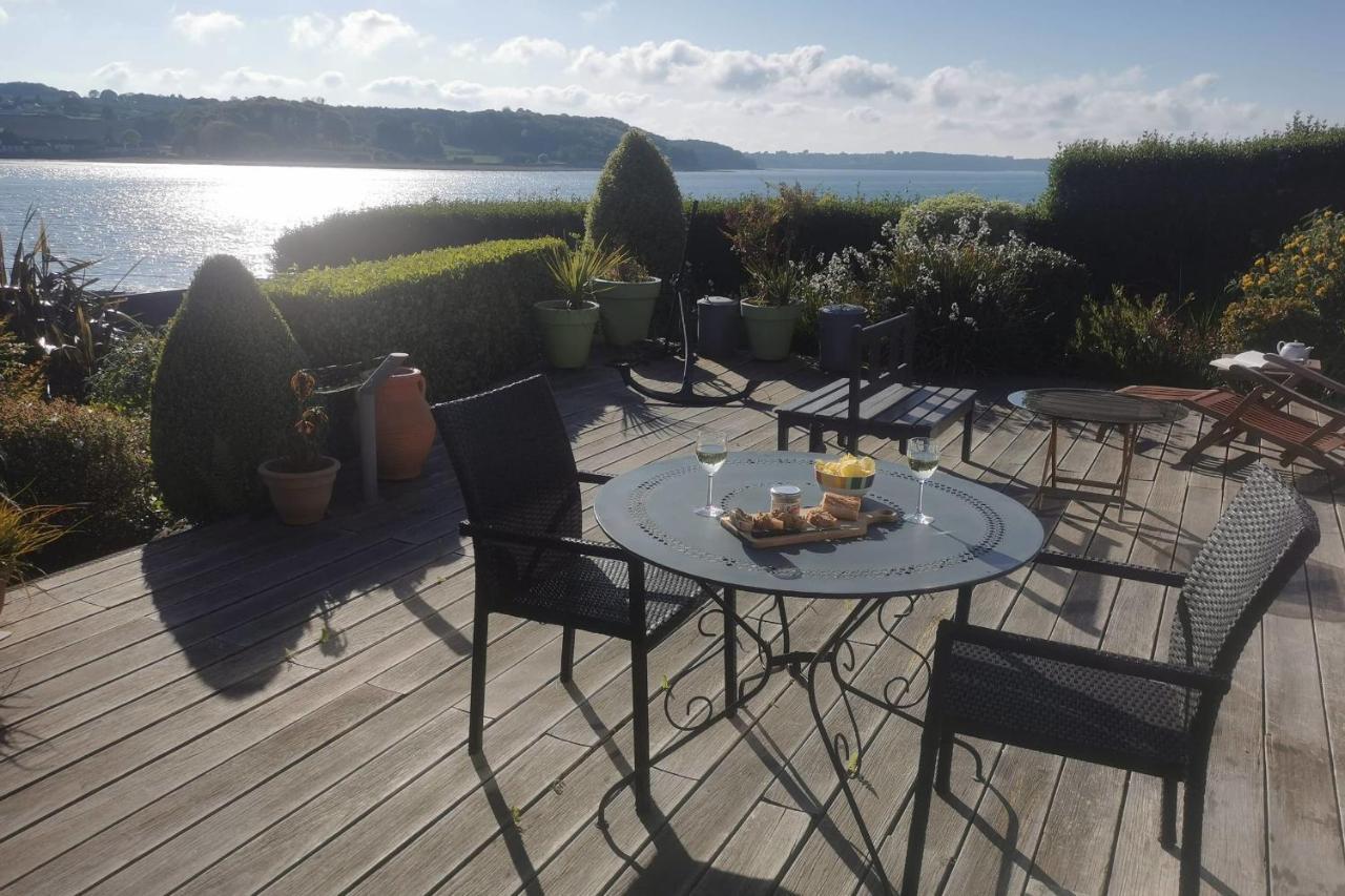 Вилла Maison De Pecheur - Coucher De Soleil En Terrasse Plouezoc'h Экстерьер фото